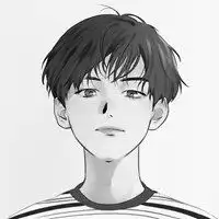 二次元黑白简约男头像简约黑白男生二次元头像