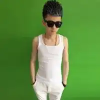 快手最火绿色头像男生头