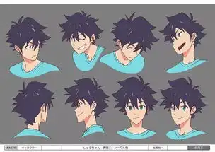 上百种表情画法参考合集