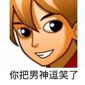 你把男神逗笑了表情包