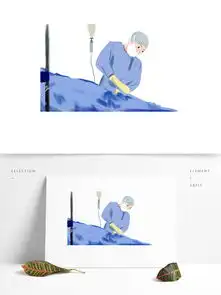 卡通医生在手术原创元素图片素材psb格式下载其他大全