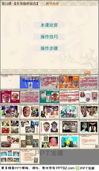 有表情的面具美术课件ppt下载