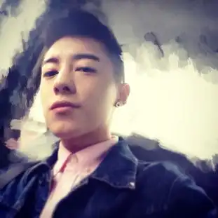 这男生酷爆了