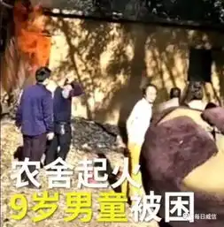 太惨了昭通永善一农舍起火,9岁男童被活活烧死有灭火器不会用