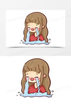 流泪表情素材流泪表情图片流泪表情免费模板下载熊猫办公
