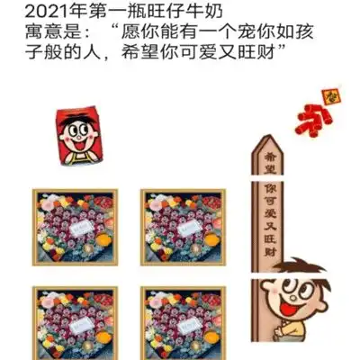 2021第一瓶旺仔可爱的表情包