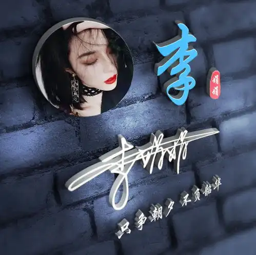 66张3d简约个性签名微信姓氏头像已做好,高端大气,喜欢拿走不谢