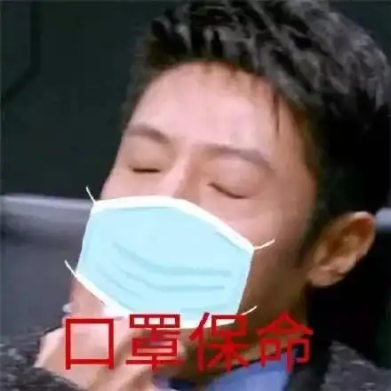 表情包我看看是谁还没有戴口罩