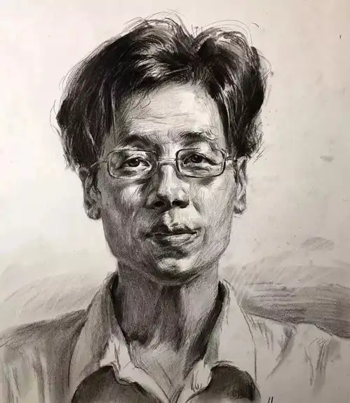 卡通头像男生素描李福昌