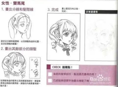 简易表情包画法萌人物