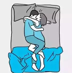 情侣间最常见的10种睡姿,看看你们多相爱