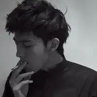 男生头像侧脸帅气高清白