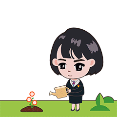 新上线勤勉博学的小廉聪慧可爱的小洁市纪委表情包也有这样暖萌的一面