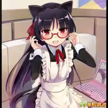 求一张俺妹黑猫的图片用来做头像的