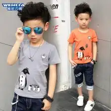 男童夏装上衣韩版潮