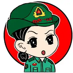 收藏表情包女兵