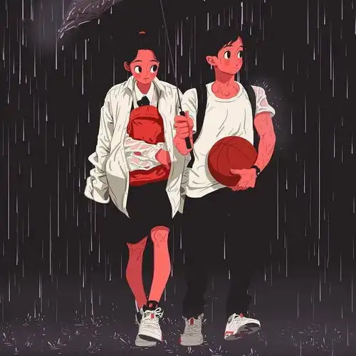 壁纸看这个韩国漫画师如何描绘球鞋与生活