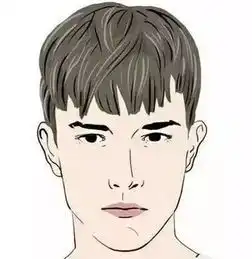 不一样的感受漫画脸如何演绎经典帅气男生发型