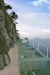 明堂山玻璃栈道,等你来尖叫