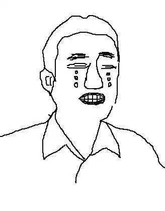 求大神帮我ps成暴走漫画里姚明的表情