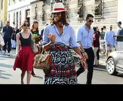 街头是男人们的时装主战场