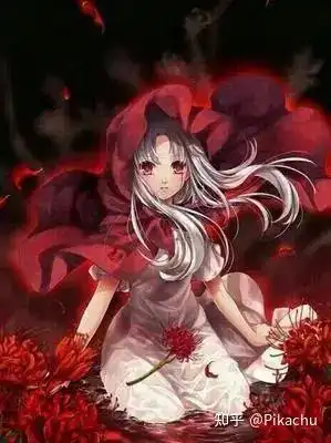 彼岸花之血瞳男生头像