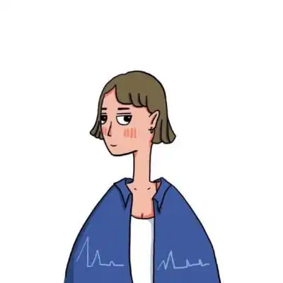 简约头像男生手绘可爱动