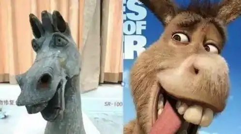名人撞脸古代文物,这波操作厉害了