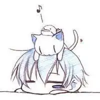 qq黑白线条头像