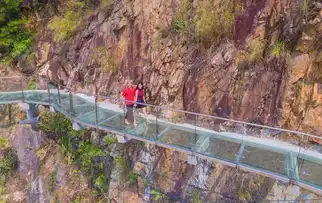救我我不走了东莞观音山玻璃栈道太刺激啦