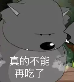 我真的不能再吃了