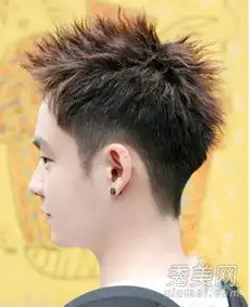 阳光帅气的男生短发发型尽显潮男本色