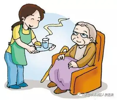 寒冬情暖孤寡老人心