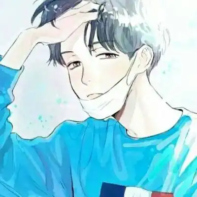 男生头像侧脸帅气高清白