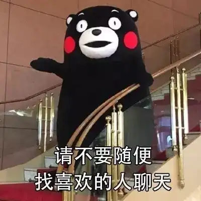 表情包丨不要随便和喜欢的人聊天