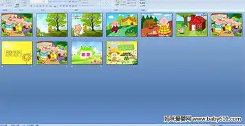 幼儿园中班音乐活动ppt课件三只小猪