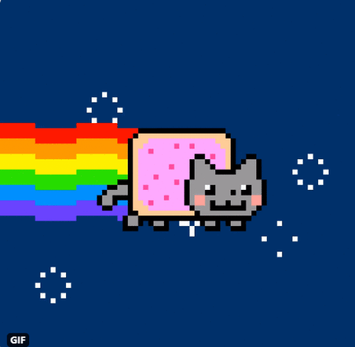 彩虹猫表情包gif