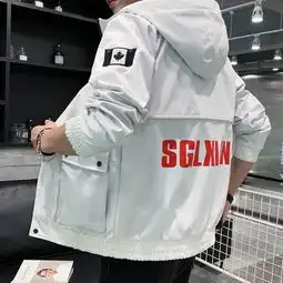 男士2019新款韩版休闲外套春秋款潮流帅气上衣服春季工装夹克