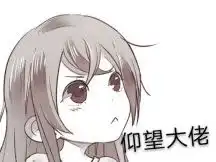 仰望大佬表情包