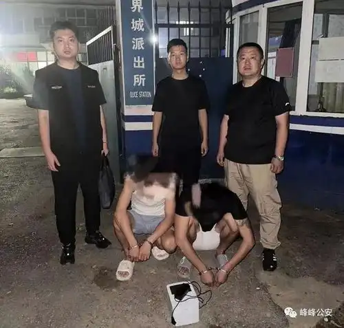 邯郸这里多名年轻小伙落网