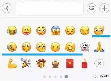 新微信emoji魔性表情捂脸皱眉奸笑用英语怎么说
