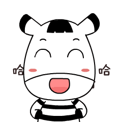 一大波斑马君表情,q萌来袭