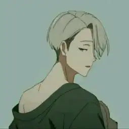 男生头像真人侧脸抱小动