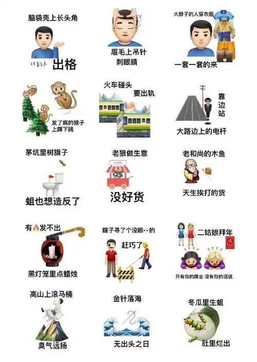 网上热门歇后语表情包大全每一个都这么好笑哈哈哈哈