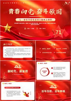 爱党爱国ppt模板爱党爱国ppt模板下载熊猫办公