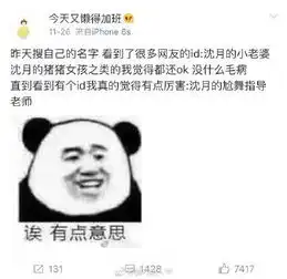 沈月小号曝光,表情包少女段子手,网友昵称和内容真相了