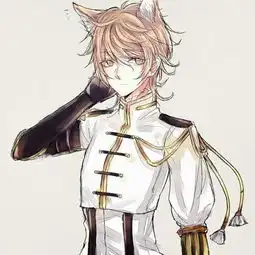 猫咪男生头像动漫图片