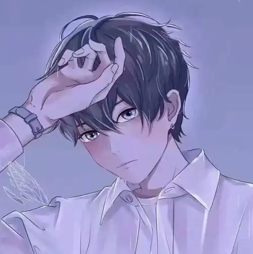一组超帅气酷酷的动漫男头女孩子容易被帅哭的