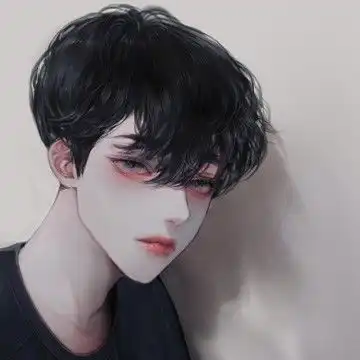 二次元头像男冷酷帅气男生好看的邪魅二次元头像