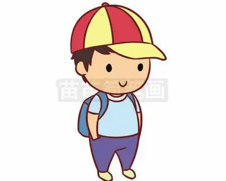 简笔画男生头像颜色灰色
